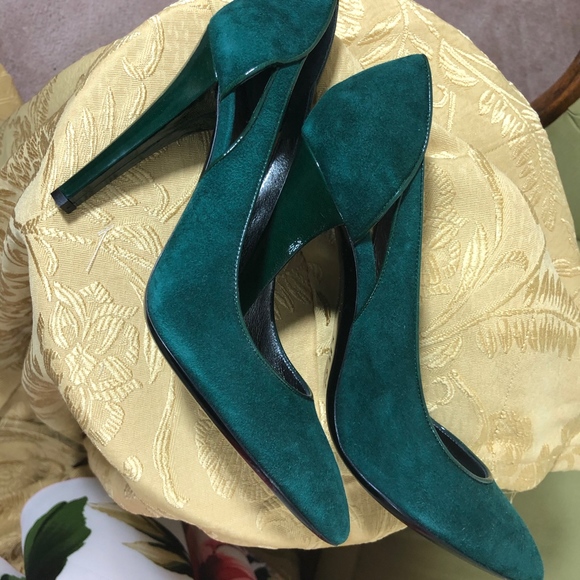 Alberta Ferretti Shoes - Alberta Ferretti Green Heels